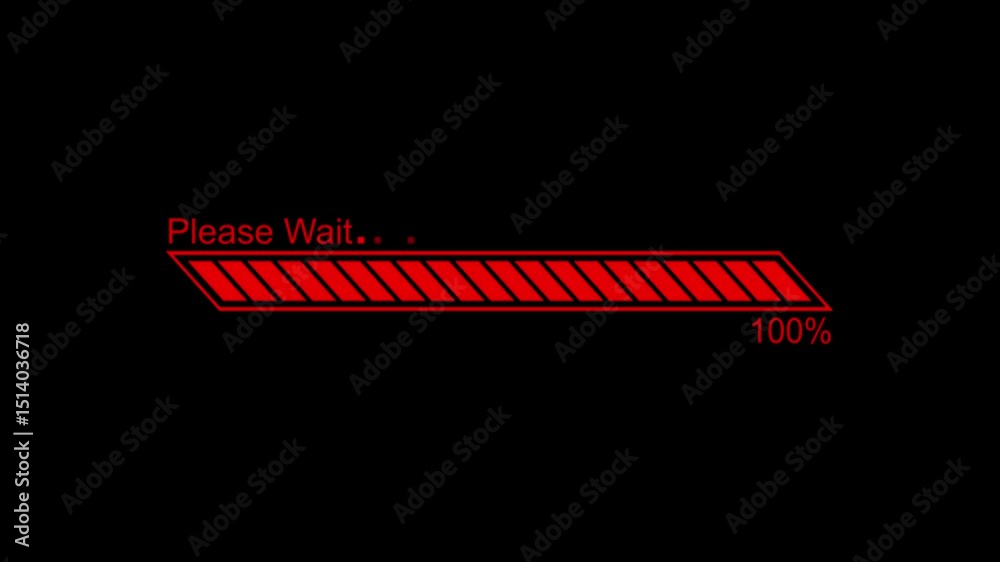 Stylish Loading Indicator Clean & Modern Design, Loading Screen Animation