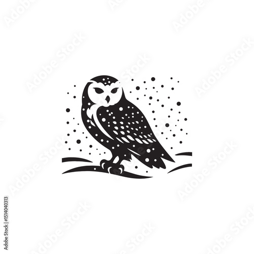 **"Graceful Snow Goose Vector Silhouette: Striking Waterfowl Design Featuring Outstretched Wings, Rounded Body, and Gentle Posture in Clean, Minimalist Style for Crafts and Digital Artwork"**
