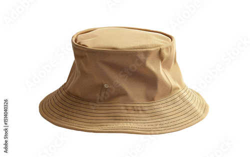 Casual Bucket Hat Designed for Comfortable Everyday Wear Isolated on Transparent Background photo