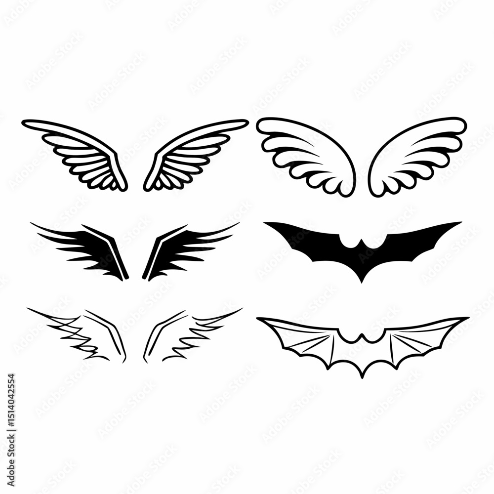 Obraz premium vector illustration of an eagle