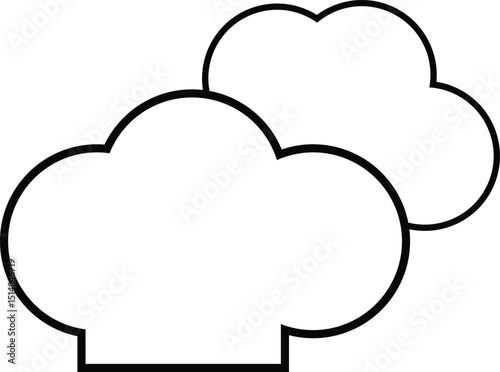 Weather Icon Isolated flat vector in outline,