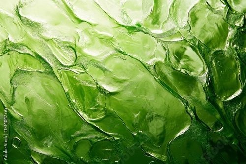 Bright green foil tecture background with glass effect for web use,  illustrtion photo