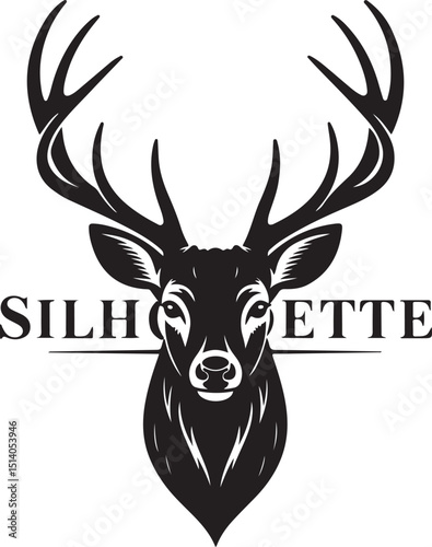 deer head vector illustration