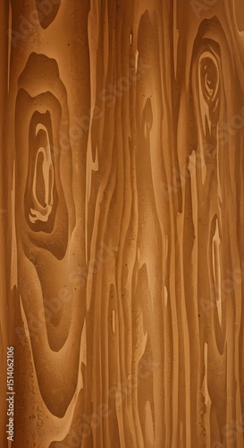 Detailed wood grain texture, warm brown tones
