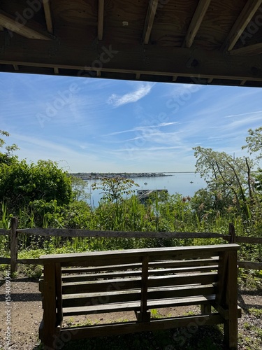 Bench Overlooking Water