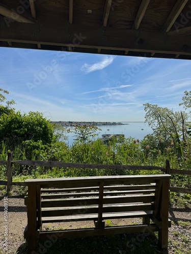 Bench Overlooking Water