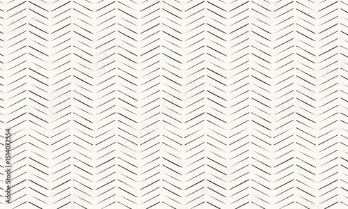Classic Grey Herringbone Seamless Pattern
