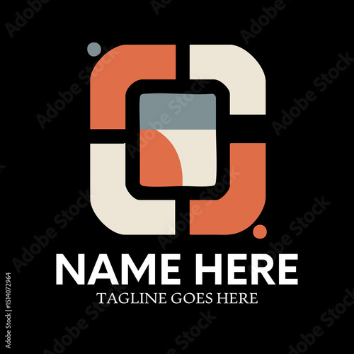 Modern Abstract Mobile Technology Logo