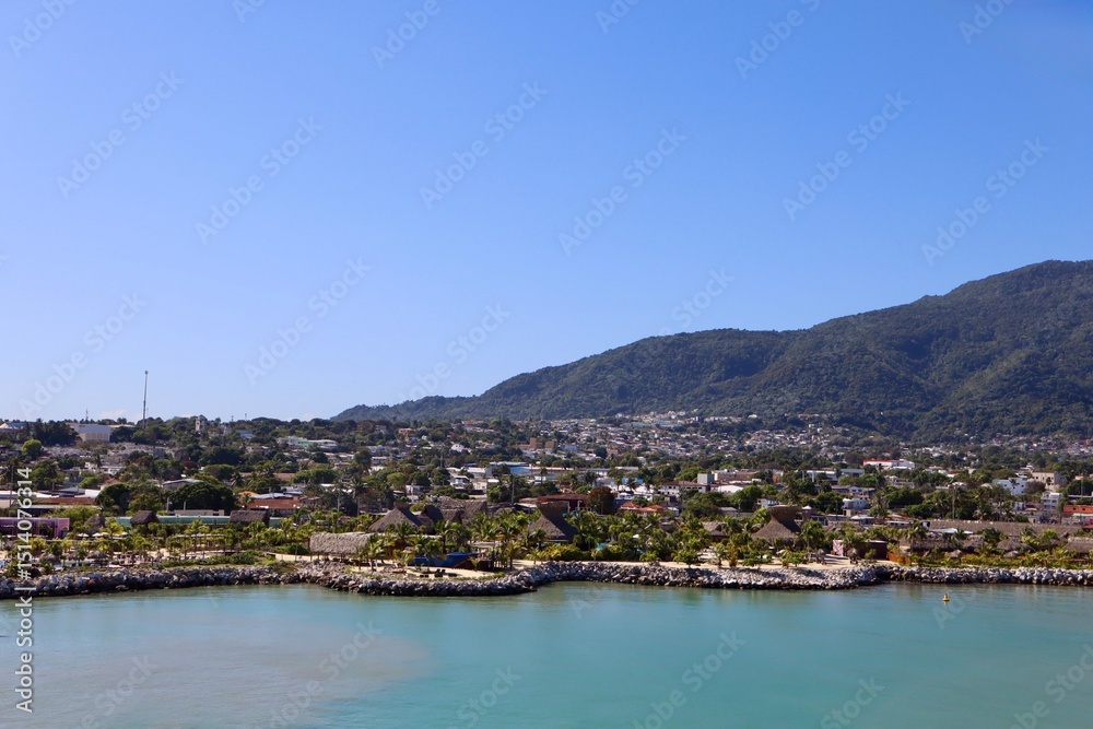 Fototapeta premium view of monaco