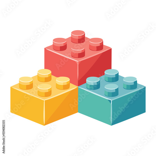 Stacked Creative Toy Bricks