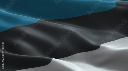 estonia waving flag video