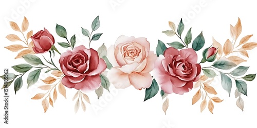 bouquet of pink roses