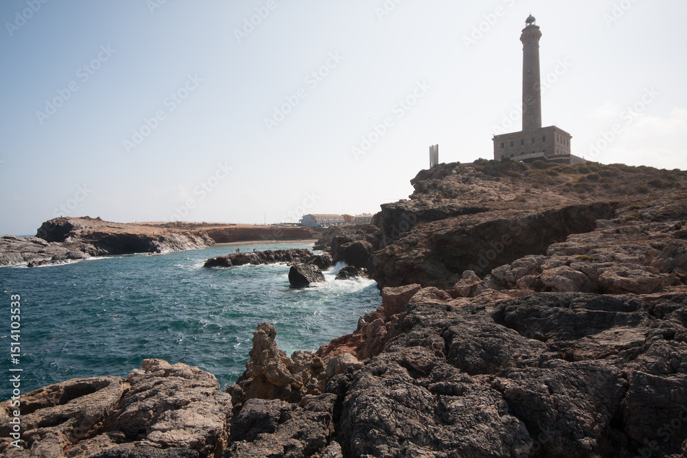Fototapeta premium beautiful view of the sea coast