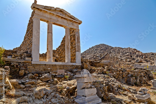 Temple of Isis Ruins, Delos