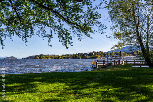Принти на полотні View of the Upper Klamath Lake from the Moore City Park in Klamath Falls, Oregon