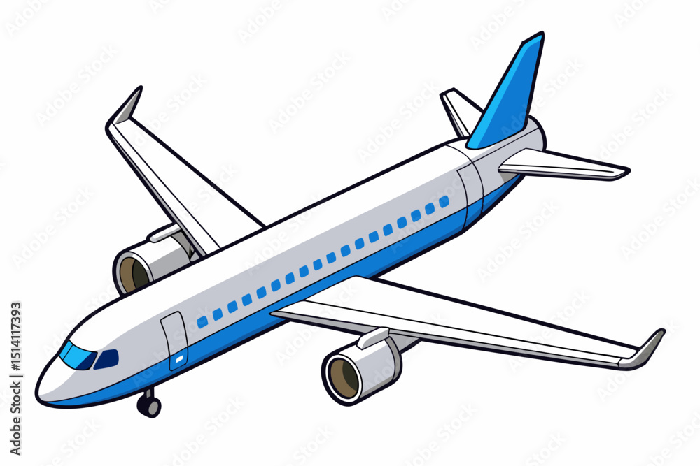Airplane illustration commercial airliner travel flight journey aviation transport Airplane illustration commercial airliner travel flight journey aviation transport