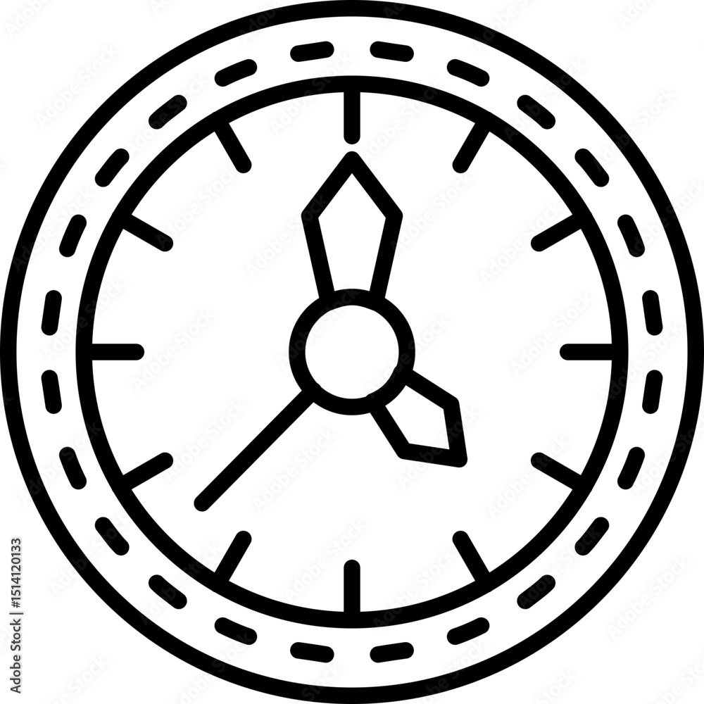 Fototapeta premium Clock Icon