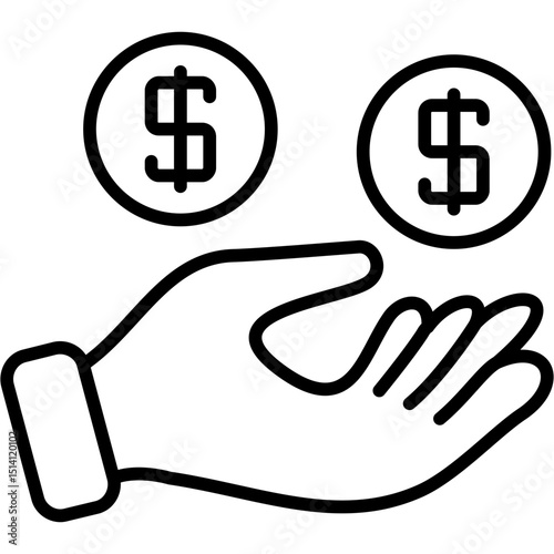 Give Money Icon