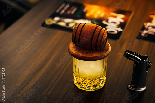 The essence of smoked whisky, a toast with character