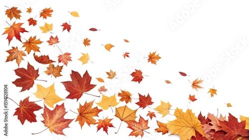 Autumn leaves fall background maple leaf foliage season colorful october november design art
