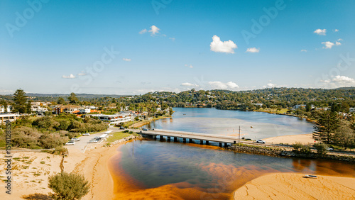 Canvas Print Narrabeen Lagoon