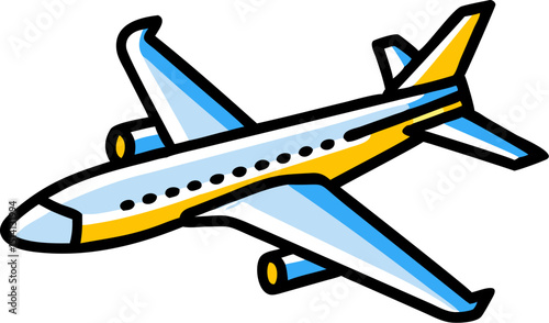 Airplane travel journey flight airliner aviation transport