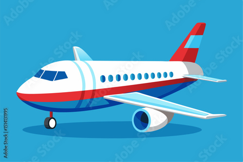 Airplane travel journey flight airliner transportation aircraft