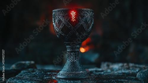 Enchanted Goblet: A Mystical Chalice