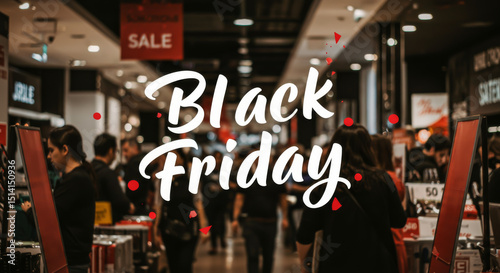 Black Friday Banner Vector. Black Friday Web Banner Design Template. Modern Design