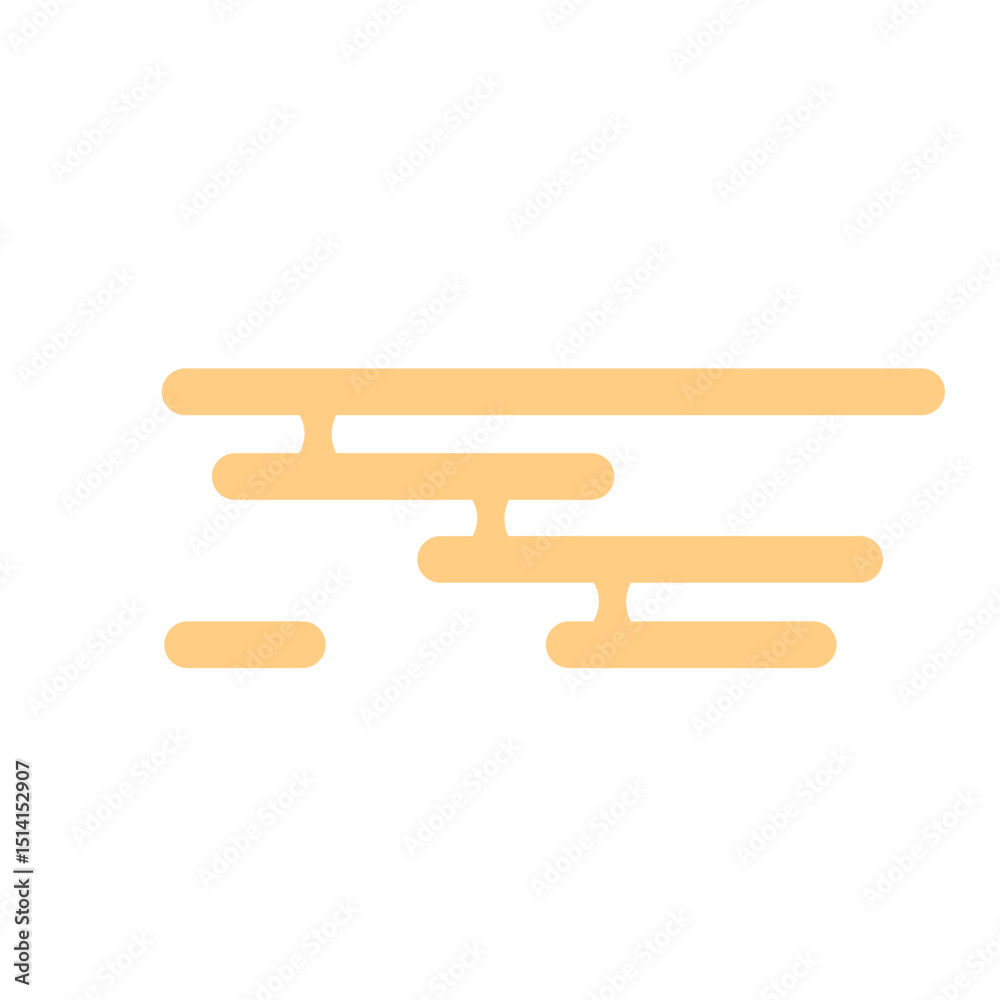Chinese New Year Golden Cloud Vector Chinese New Year Golden Cloud Vector