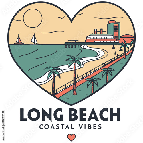 California - Long Beach, Coastal Vibes