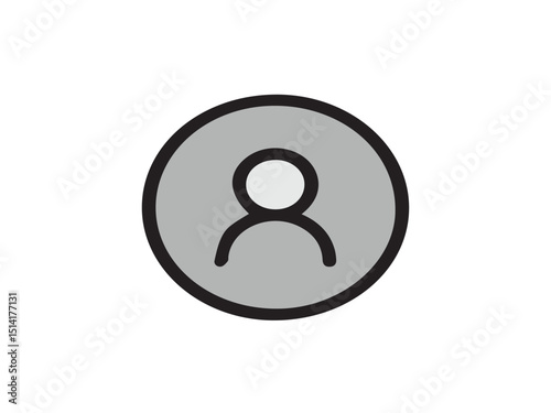 The image shows a simple user profile icon.