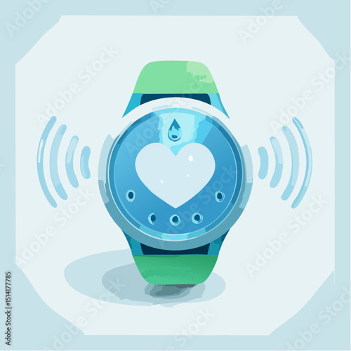 Wearable sensor patch that tracks vital signs on the skin.