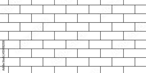 Beautiful abstract black and white empty wall brick wall floor and construction, floor, exterior building rectangle background with squares texture.	