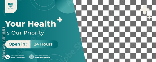 Hospital Banner Template Design