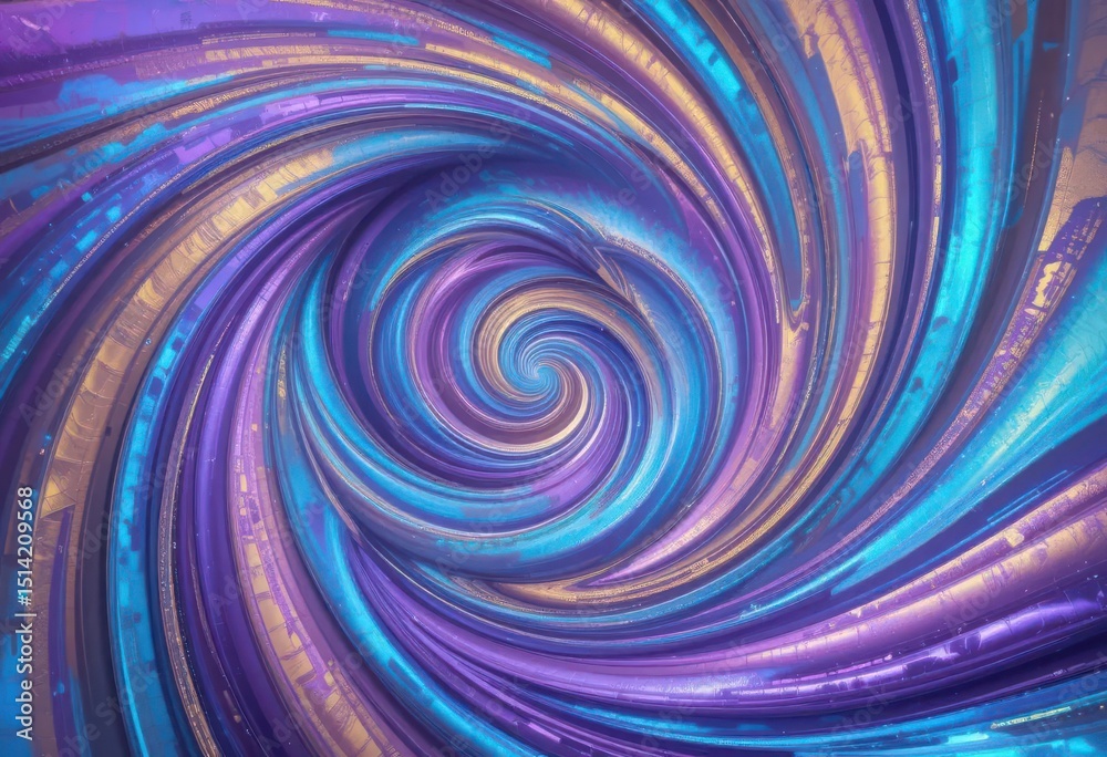 Fototapeta premium Colorful Abstract Swirl