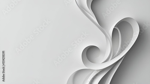 abstract white background