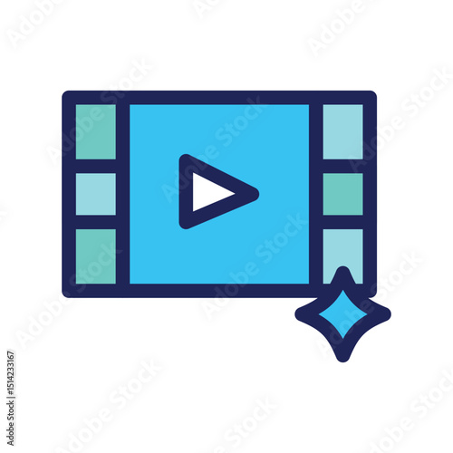 AI Generated Video Icon