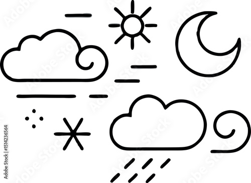 weather forecast icons