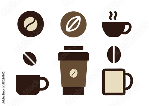 Coffee Cup Espresso Symbol Design Template