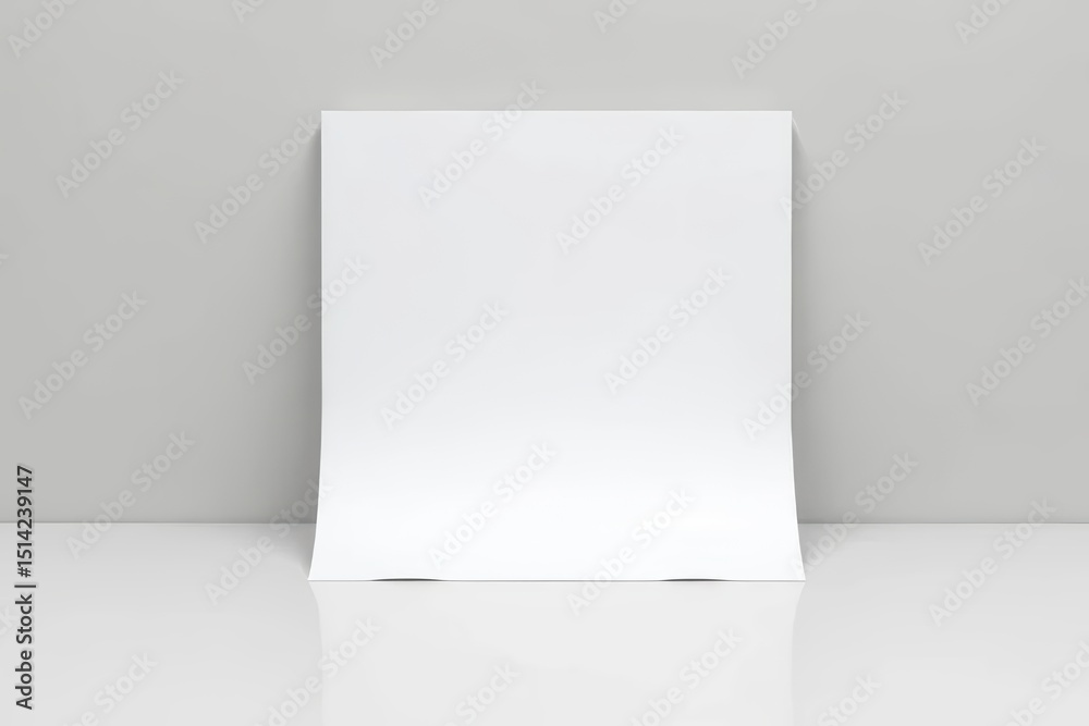 Naklejka premium White Paper Collection