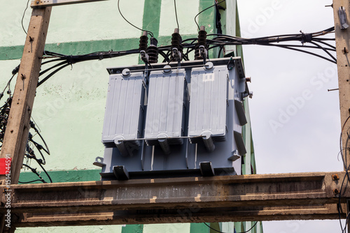 Transformer power distribution cabinet for high-rise buildings, high-voltage power supply to buildings