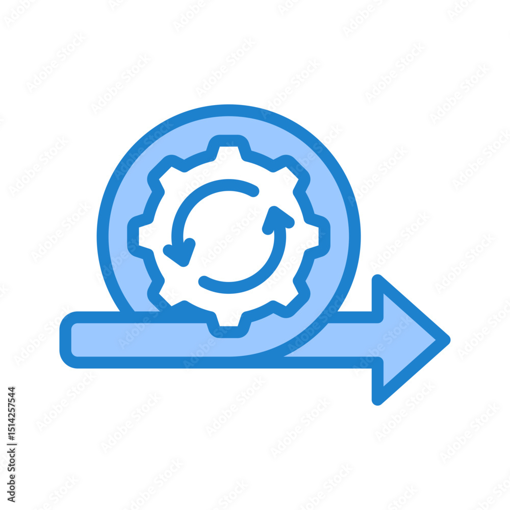 Obraz premium Auto Deploy Icon