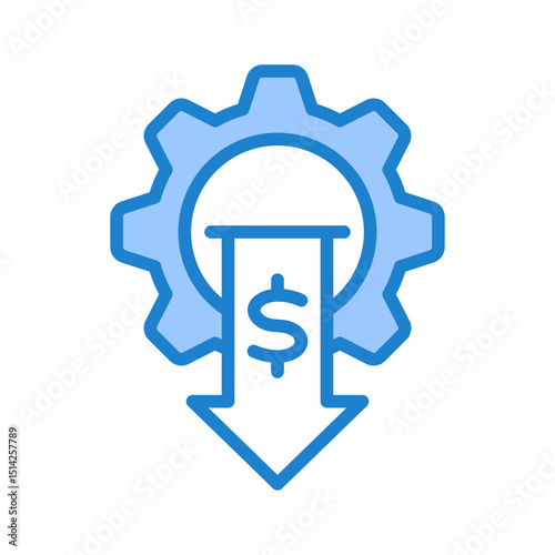 Cost Reduction Icon