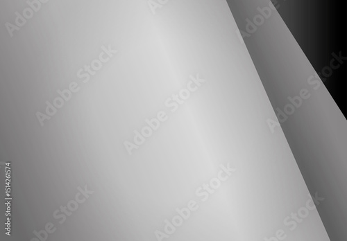 3D illustration of blank white clean paper-rolled, closeup shot, is isolated on minimal dark grey background, for logo brand identity mockup, printing design showcase, or portfolio presentation.