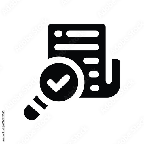 newspaper glyph icon. Strong and solid vector icon for websites, mobile interfaces, presentations, and visual branding. High quality and easy to edit.