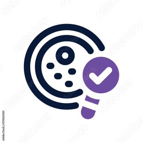 cell duotone icon. Sleek and modern vector icon for websites, mobile apps, marketing materials, and corporate design. Fully scalable and ready to use.