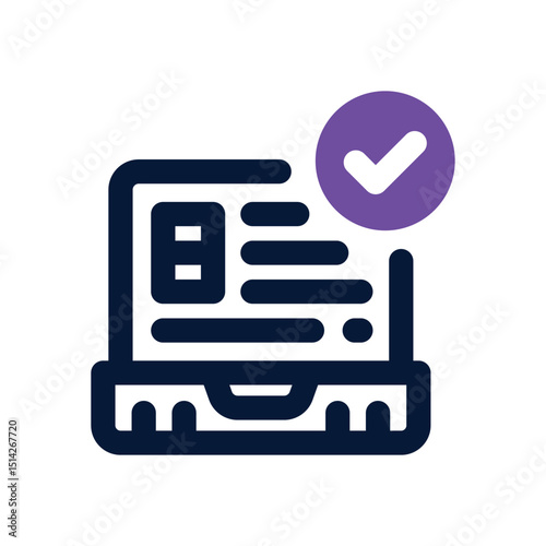 online booking duotone icon. Sleek and modern vector icon for websites, mobile apps, marketing materials, and corporate design. Fully scalable and ready to use.