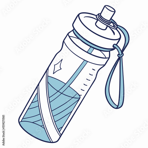 Hydration sports bottle fitness water bottle active lifestyle drinkware
