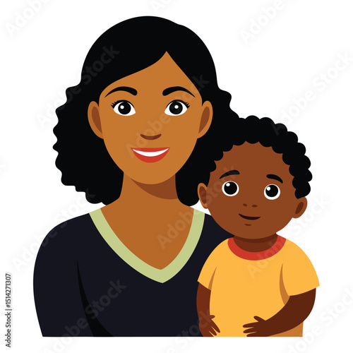 mother and son